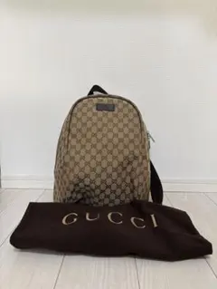 GUCCI GGパターン リュック 保存袋付き