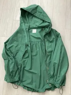 anyFAM【美品】マウンテンパーカー　グリーン　ウインドブレーカー　オンワード