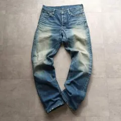 archive 賽爾維奇牛仔褲 紅耳 鬼級褪色 鬼級鬍鬚 蜂巢紋