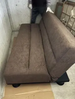 ブラウン 折りたたみベッド