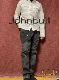 John bull/ジョンブル ウエストポーチ付きワークパンツ L 日本製
