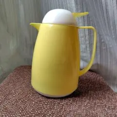 イエロー 卓上ポット 保温ポット　450ml