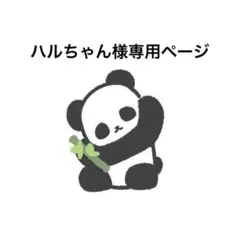 ハルちゃん様専用ページ