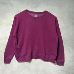 Hanes soft sweats スウェット パープル XL 古着