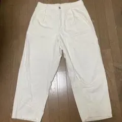 カラーカーブタックパンツ GU