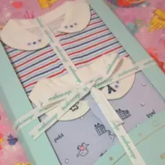 :最終価格★マザウェイズ 半袖 69 ロンパース☆２枚セット ベビー 男の子★