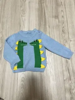 ステラマッカートニー恐竜デザイン ニットセーター 9M