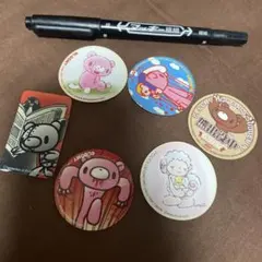 グルーミー　シール　ステッカー　6まい　当時もの