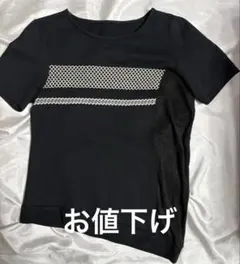 値下げ コムサデモード Gabardine K.T Tシャツ 黒 美品 日本製のサムネイル