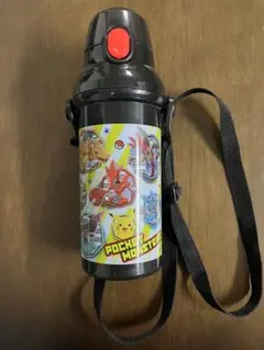 水筒　ポケモン　ブラック
