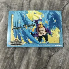 麦わらストア ワンピース バースデーブロマイド マルコ