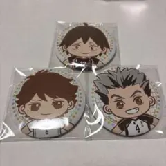 ハイキュー　セガくじ　缶バッジ