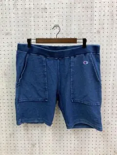 Champion リバースウィーブ インディゴ染め スウェット ショートパンツのサムネイル