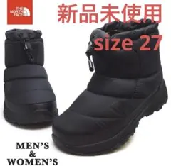 【新品】ノースフェイス　ヌプシブーティ　TNFブラック　27