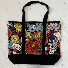 ヒスミニ 総柄 トートバッグ マザーズバッグ レッスンバッグ