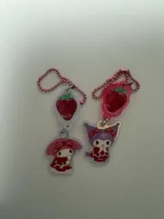 マイメロディ ツインチャーム クロミ2点まとめて