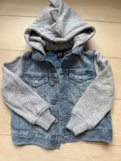GAP フード付きデニムジャケット 2歳用
