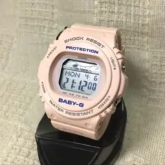 ほぼ未使用品 人気モデル 希少カラー CASIO BABY-G ライトピンク