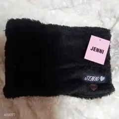 【新品 未使用】JENNI ボア ネックウォーマー ブラック