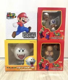 【お値下げ】【新品】マリオ　ルイージ　テレサ　ドンキーコング　フィギュア　4点