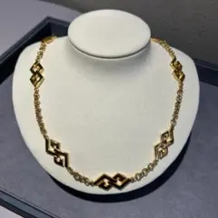 美品✨ジバンシー ロングネックレス Gロゴ ゴールド ヴィンテージ 保存 