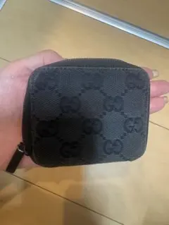 GUCCI GG柄 コインケース 小銭入れ ブラック