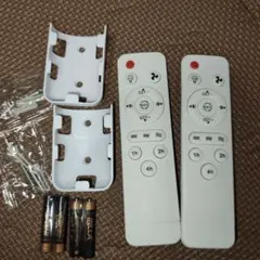 新品未使用　シーリングライト　リモコン　電池　壁付け