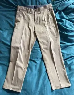 Gap Khakis ストレートfitチノパン ベージュ 34/30.86/76