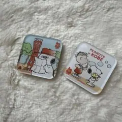 PEANUTS in KOBE マグネット ライナス スヌーピー ウッドストック