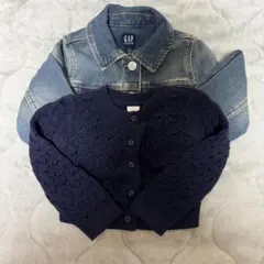 GAP デニムジャケット カーディガン セット