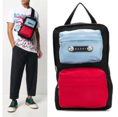 【正規品】MARNI マルニ ロゴ バイカラー ワンショルダーバッグのサムネイル