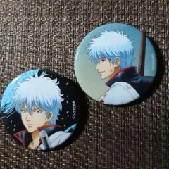 銀魂 オンシアター2D かぶき四天王偏 缶バッジ 坂田銀時