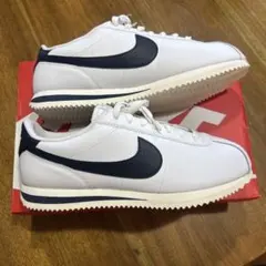 新品未使用 NIKE レザーコルテッツ 白紺 28cm