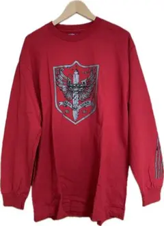 RECON ロンT グラフィックTシャツ 赤 各サイズ