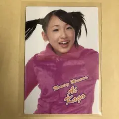 加護亜依 ハロプロ モーニング娘 アイドル 元モーニング娘 写真 カード カード 加護亜依 （モーニング娘。） トレカサイズ 6枚 ／ 平成