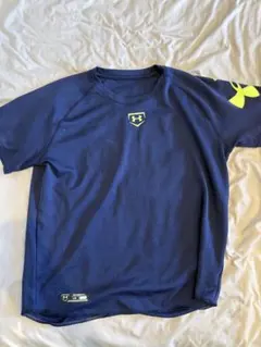 アンダーアーマー ベースボールネイビー Tシャツ L