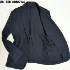ユナイテッドアローズ テーラードジャケット アンコン 2B ネイビー L