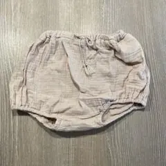 ベビー用 薄いベージュ パンツ/かぼちゃパンツ/70-80