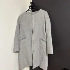 【ViS】ロングコート＊グレーのサムネイル