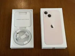 iPhone 13 mini 空箱 純正USB-C Lightningケーブル付