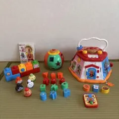 アンパンマン おもちゃセットよくばりボックス まるまるパズル つみたくなるなる！のサムネイル