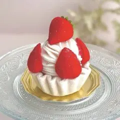 フェルトケーキ　いちごタルト