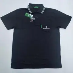 新品タグ付き　黒　ウエスタンポロテキサス　半袖ポロシャツ　LLサイズ