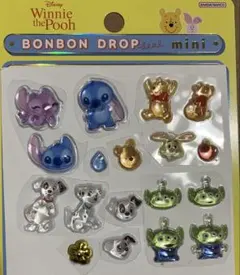 【正規品】ボンボンドロップシールミニ他　　ディズニー プーさんなど　おすそ分け
