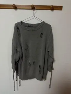 jeanasis ニット グレー