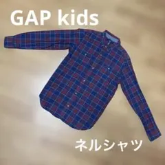 GapKids ギャップキッズ　チェックシャツ　ネルシャツ　長袖シャツ 160