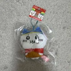 ハチワレ 伏見稲荷 ぬいぐるみマスコット キーチェーン