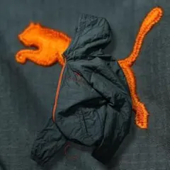 00s PUMA hooded puffer jacket y2k 短丈 テック