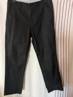 メンズ　アーバンリサーチドアーズ　カジュアル黒パンツ コットン混紡　38サイズ