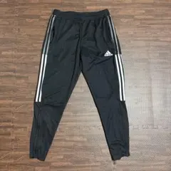 adidas アディダス ジャージ パンツ 黒 サッカーウェア